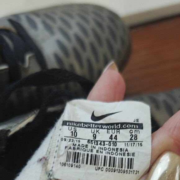 Nike Hypervenom Phade II FG Soccer Cleats – Grey/Black/Volt – Men’s Size 10 - Picture 6 of 6